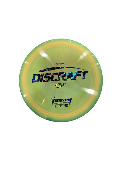 Vist Large View of Product Image Which is Used Discraft ESP VENOM Disc Golf Driver Yellow