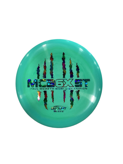 Vist Large View of Product Image Which is Used Discraft PAUL MCBETH MCB 6X ST Other Golf Disc Green