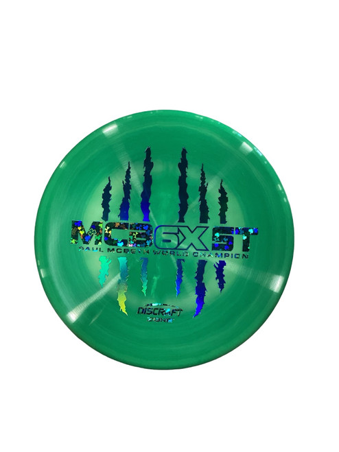 Vist Large View of Product Image Which is Used Discraft PAUL MCBETH MCB 6X ST Other Golf Disc Green