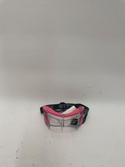 Vist Large View of Product Image Which is Used STX ROOKIE-S GOGGLE Lacrosse Facial Protect Pink Junior