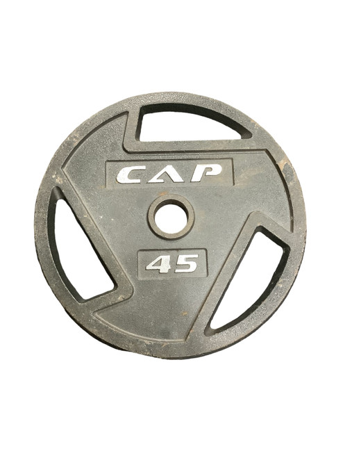 Vist Large View of Product Image Which is Used Cap Olympic Plate (Each) 45 lb