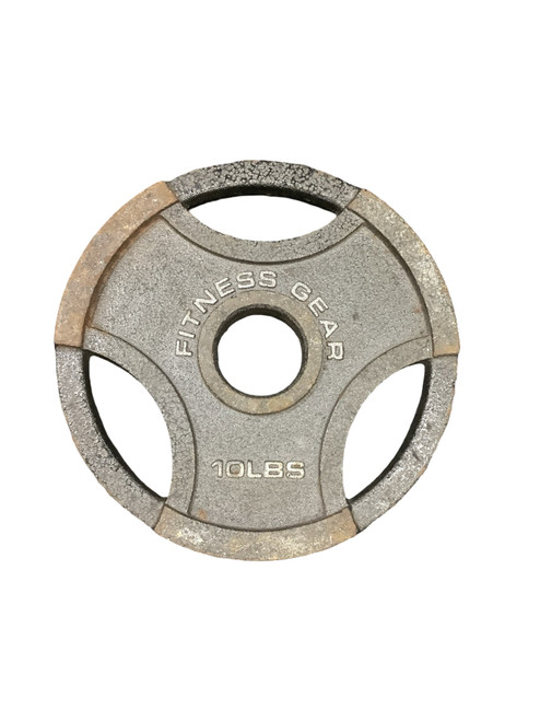 Vist Large View of Product Image Which is Used Fitness Gear Olympic Plate (Each) 10 lb