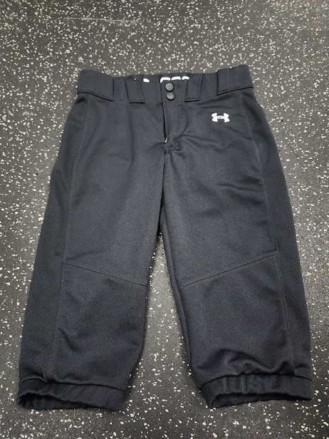 Vist Large View of Product Image Which is Used Under Armour UTILITY BB/SB Pant Girls Black MD