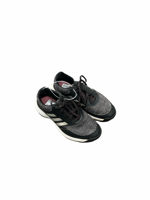 Vist Large View of Product Image Which is Used Adidas Womens Golf Shoes Black Senior 7