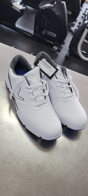 Vist Large View of Product Image Which is New Callaway Mens Golf Shoes White Senior 13
