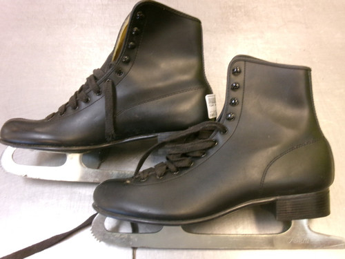Vist Large View of Product Image Which is Used FIGURE SKATES Mens Figure Skate Black Senior 10