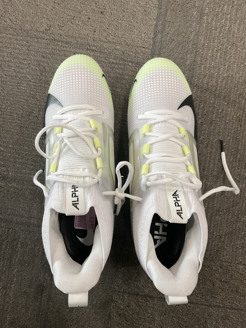 Vist Large View of Product Image Which is Used Nike Adult FB Cleats White Senior 12