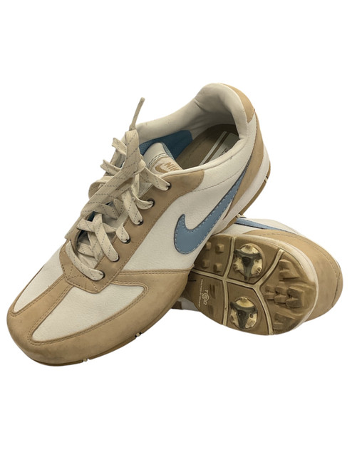 Vist Large View of Product Image Which is Used Nike Womens Golf Shoes White Senior 6.5