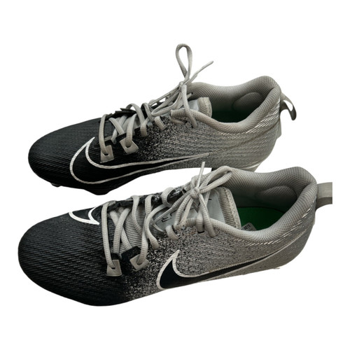 Vist Large View of Product Image Which is Used Nike VAPOR 360 ELITE 10.5 Adult FB Cleats Grey And Black Senior 10.5