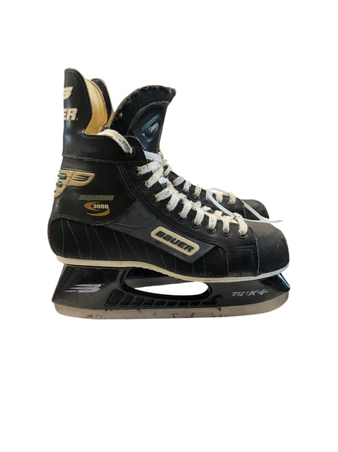 Vist Large View of Product Image Which is Used Bauer SUPREME 3000 SZ 9.5 Senior Hockey Skate Senior 9.5