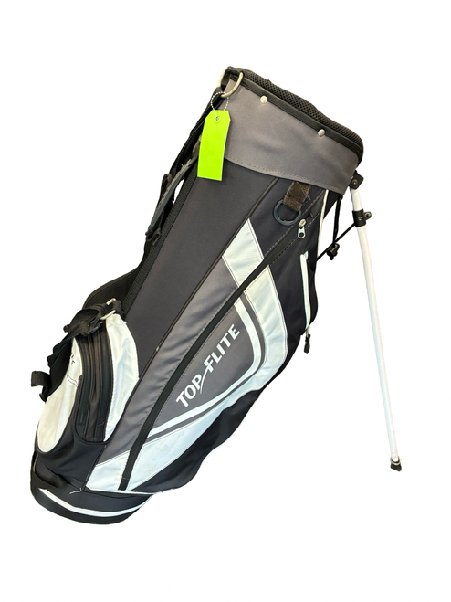 Vist Large View of Product Image Which is Used Top Flite 6 WAY STAND BAG Mens Stand Bag Black