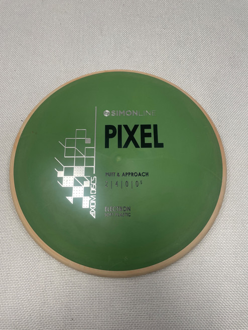 Vist Large View of Product Image Which is Used SIMONLINE ELECTRON PIXEL Disc Golf Putter Green