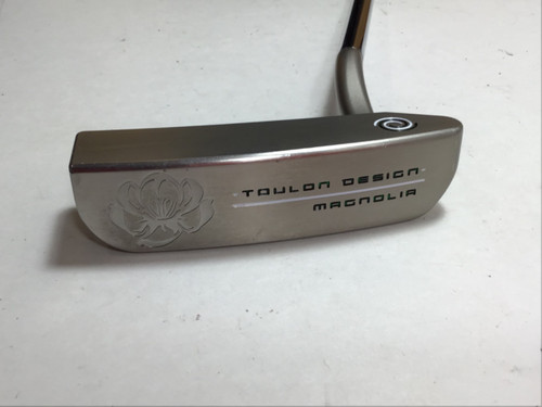 Vist Large View of Product Image Which is Used Odyssey TOULON MAGNOLIA Mens Putter RH