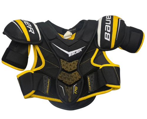 Vist Large View of Product Image Which is Used Bauer SUPREM S170 Junior Shoulder Pads MD