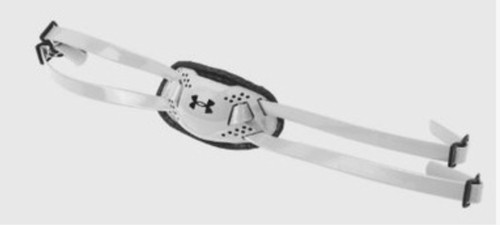 Vist Large View of Product Image Which is New SPOTLIGHT WHITE YOUTH CHIN STRAP