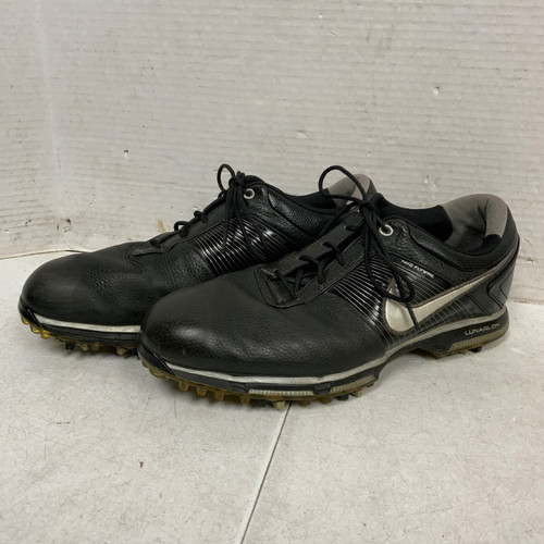 Vist Large View of Product Image Which is Used Nike Mens Golf Shoes Black Senior 9
