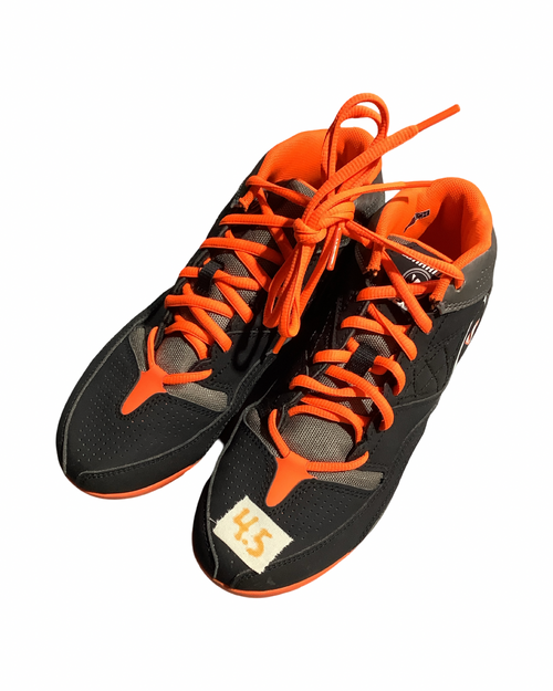 Vist Large View of Product Image Which is Used Warrior LAX Cleats Boys Black Junior 04.5