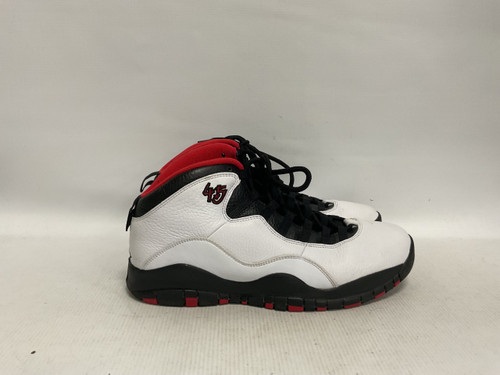 Vist Large View of Product Image Which is Used Nike Basketball Shoes M Black And White Senior 11.5