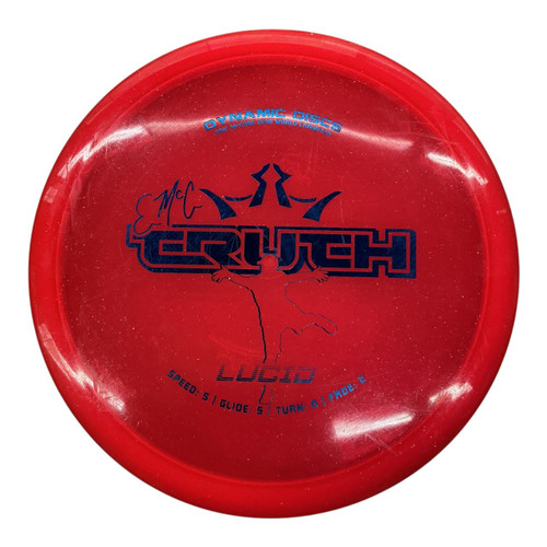 Vist Large View of Product Image Which is Used Dynamic Discs EMAC TRUTH Disc Golf Mid Range Red 171g