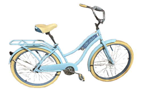 Vist Large View of Product Image Which is Used Huffy NEL LUSSO 26IN BEACH CRUISER Cruiser Bike Womens Sky Blue 19-20" - LG  Frame