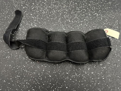 Vist Large View of Product Image Which is Used Ankle Weights Black 8 lb