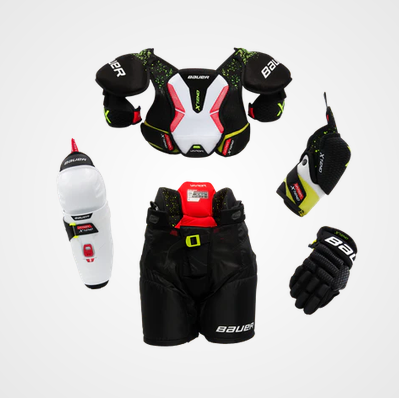 Vist Large View of Product Image Which is New Bauer VAPOR XTEND KIT OZ Protective Set