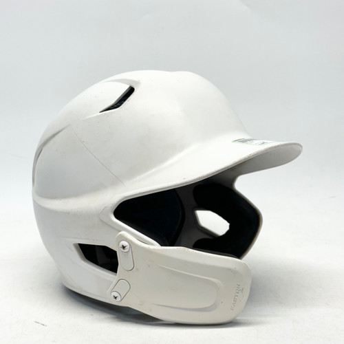 Vist Large View of Product Image Which is Used Easton Z5 2.0 Batting Helmet w/Mask White MD