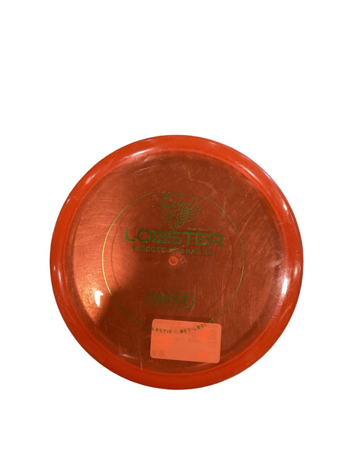 Vist Large View of Product Image Which is Used Mint LOBSTER Disc Golf Mid Range Red