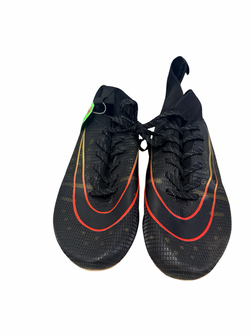 Vist Large View of Product Image Which is Used Mens Soccer Cleats Black Size 11.5
