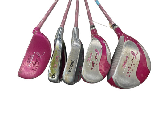 Vist Large View of Product Image Which is Used Wilson HOPE Jr Club Set RH 5 Piece