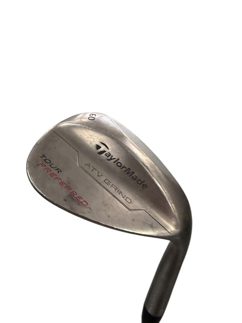 Vist Large View of Product Image Which is Used Taylormade TOUR PREFERRED Golf Wedge Mens RH 60 Degree