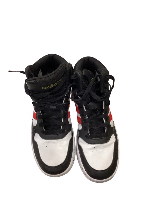 Vist Large View of Product Image Which is Used Adidas Basketball Shoes M Black Junior 05