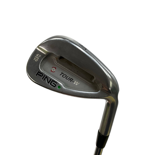 Vist Large View of Product Image Which is Used Ping TOUR-W GREEN DOT 47 DEGREE Golf Wedge Mens RH Unknown Degree