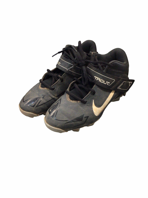 Vist Large View of Product Image Which is Used Nike TROUT BB/SB Cleats Black Junior 04