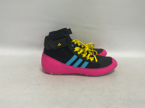Vist Large View of Product Image Which is Used Adidas Wrestling Shoes Pink Senior 6