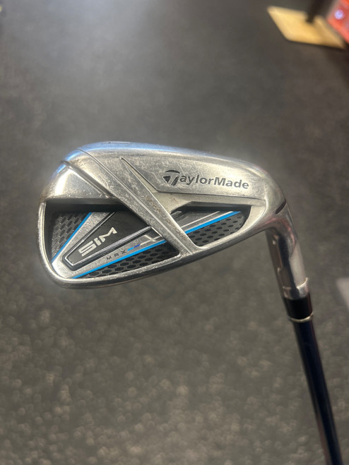 Vist Large View of Product Image Which is Used Taylormade SIM MAX Golf Wedge Mens RH Gap/Approach Wedge
