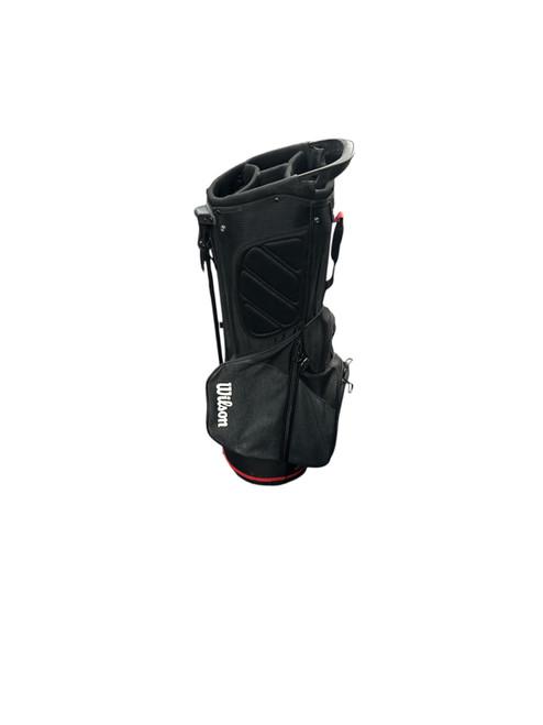 Vist Large View of Product Image Which is Used Wilson PROFILE Mens Stand Bag Black