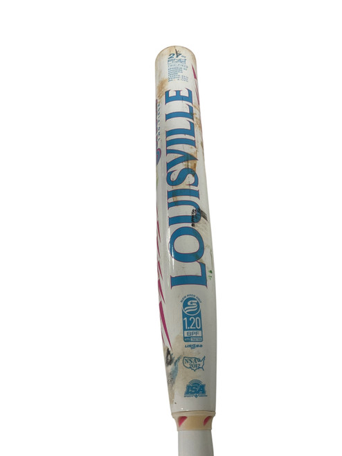 Vist Large View of Product Image Which is Used Louisville Slugger GENESIS 2023 END LOAD BB/SB Slowpitch Bat 34"