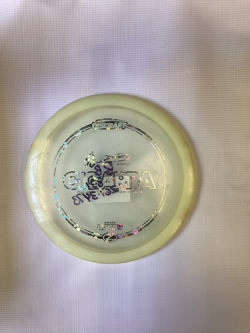 Vist Large View of Product Image Which is Used Discraft 174G CIGARRA Disc Golf Driver White