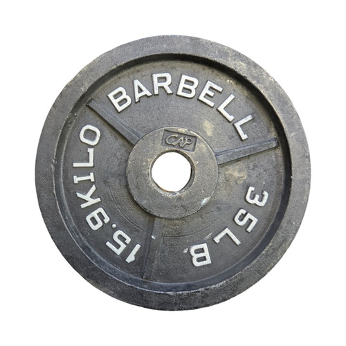 Vist Large View of Product Image Which is Used OLYMPIC PLATE 35LB Olympic Plate (Each) 35 lb
