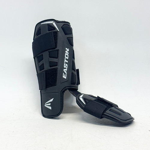 Vist Large View of Product Image Which is Used Easton LEG PROTECTOR BB/SB Shin/Foot Protector Black