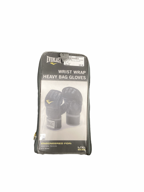 Vist Large View of Product Image Which is Used Everlast Boxing Gloves Black LG