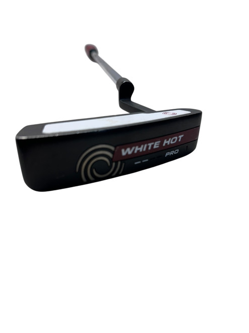 Vist Large View of Product Image Which is Used Odyssey WHITE HOT PRO 1 Mens Putter RH Black 33"