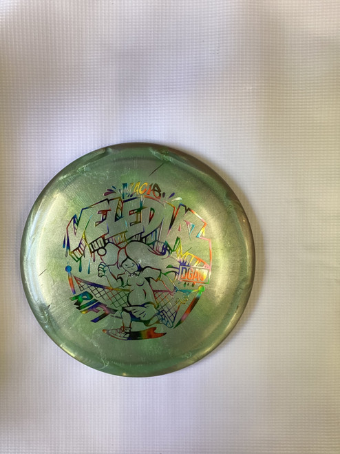 Vist Large View of Product Image Which is Used 175g DGA RIFT Disc Golf Mid Range Green