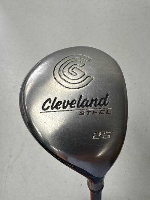 Vist Large View of Product Image Which is Used Cleveland LAUCHER STEEL Mens Fairway Wood RH 9 Wood