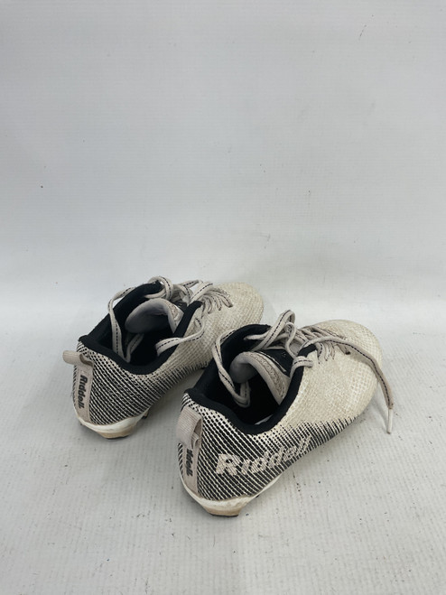 Vist Large View of Product Image Which is Used Riddell Soccer Cleats White Junior 02
