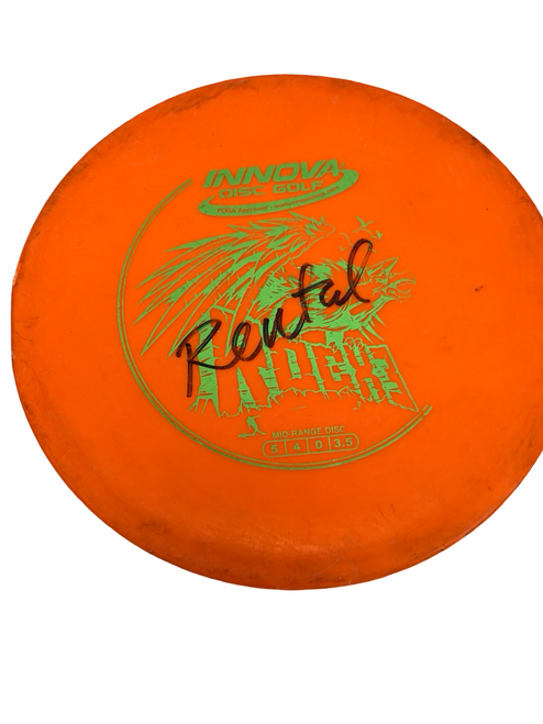 Vist Large View of Product Image Which is Used Innova ROC X3 Disc Golf Mid Range Orange 178g