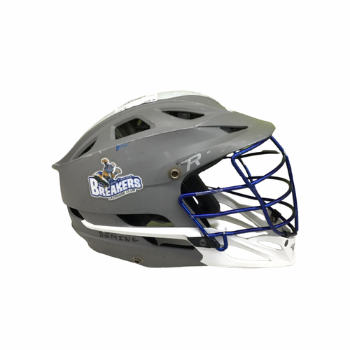 Vist Large View of Product Image Which is Used Cascade R Lacrosse Helmet Grey One Size