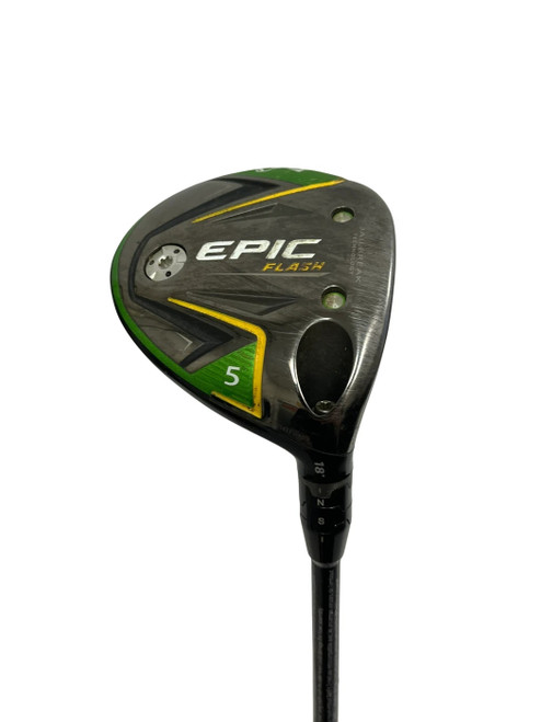 Vist Large View of Product Image Which is Used Callaway Epic Flash Mens RH 5 Wood