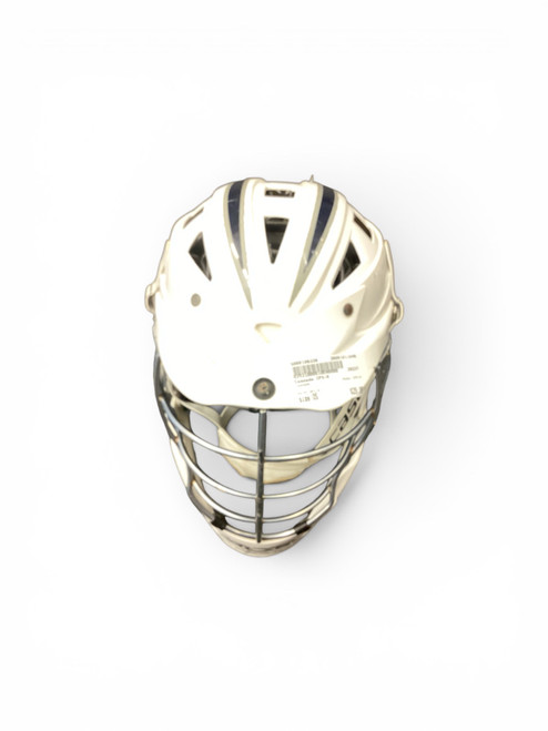 Vist Large View of Product Image Which is Used Cascade CPX-R Lacrosse Helmet White One Size